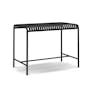 Sarek 51" Outdoor Bar Table - Black