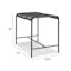 The Sarek Outdoor Bar Table x Counter Stool Bundle - Gallery View 1 of 6.