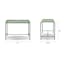 The Sarek Outdoor Bar Table x Counter Stool Bundle - Gallery View 1 of 6.