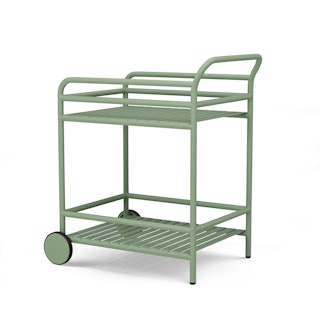 Sarek Outdoor Bar Cart - Khaki Green