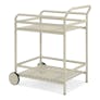 Sarek Outdoor Bar Cart - Taupe