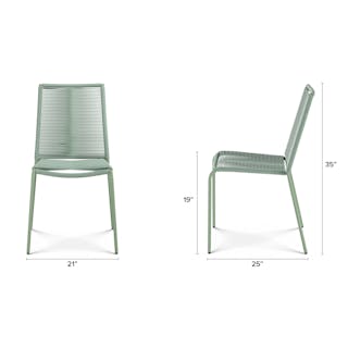 Daphne Dining Table x Zina Dining Chair Bundle - Primary View 1 of 7 (Click To Zoom).