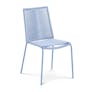 Zina Outdoor Stackable Dining Chair - Summer Blue