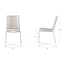 Daphne Extendable Dining Table x Zina Dining Chair Bundle - Gallery View 1 of 7.