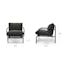 Sarek Lounge Chair x Ottoman Bundle - Gallery View 1 of 6.