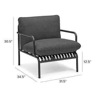 Sarek Lounge Chair x Ottoman Bundle - Primary View 1 of 6 (Click To Zoom).