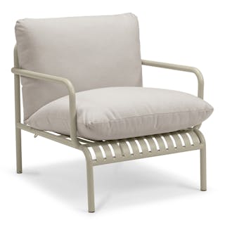 Sarek 31.5" Outdoor Lounge Chair - Sunbrella® Linen