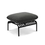 Sarek 29.5" Outdoor Ottoman - Sunbrella® Onyx