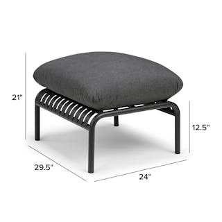 Sarek Lounge Chair x Ottoman Bundle - Primary View 1 of 6 (Click To Zoom).