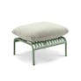Sarek 29.5" Outdoor Ottoman - Sunbrella® Mint