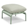 Sarek 29.5" Outdoor Ottoman - Sunbrella® Mint