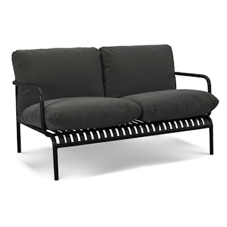 Sarek 59" Outdoor Loveseat - Sunbrella® Onyx