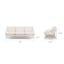 The Sarek Outdoor Sofa x Ottoman Bundle - Gallery View 1 of 6.