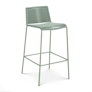 Zina Outdoor Bar Stool - Khaki Green