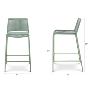 The Zina Counter Stool Triple Bundle - Primary View 1 of 4 (Click To Zoom).