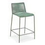 Zina Outdoor Counter Stool - Khaki Green