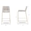 The Zina Counter Stool Triple Bundle - Gallery View 1 of 4.