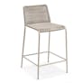 Zina Outdoor Counter Stool - Taupe