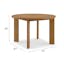 Daphne Dining Table x Zina Dining Chair Bundle - Gallery View 1 of 7.