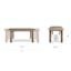 Daphne Extendable Dining Table x Zina Dining Chair Bundle - Gallery View 1 of 7.