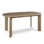 Daphne Extendable Dining Table x Zina Dining Chair Bundle - Gallery View 1 of 7.