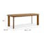 Daphne Extendable Dining Table x Zina Dining Chair Bundle - Gallery View 1 of 7.