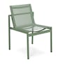 Tola Outdoor Stackable Textilene Dining Chair - Khaki Green