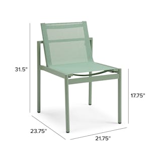 The Anders Cafe Table x Tola Dining Chair Bundle - Primary View 1 of 6 (Click To Zoom).