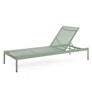 Tola 78" Outdoor Chaise Lounge - Khaki Green