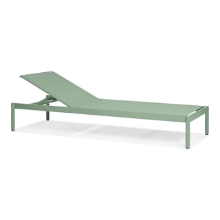 Tola 78" Outdoor Chaise Lounge - Khaki Green