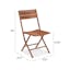 The Nina Cafe Table x Dining Chair Bundle - Gallery View 1 of 6.