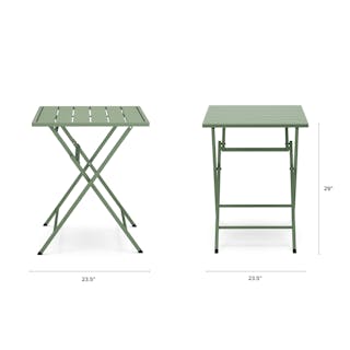 The Nina Cafe Table x Dining Chair Bundle - Primary View 1 of 6 (Click To Zoom).