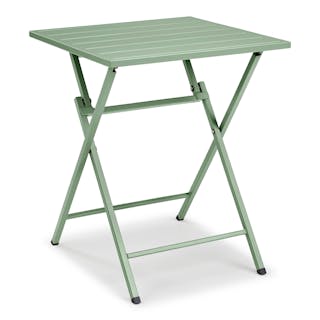 Nina Outdoor Folding Cafe Table - Khaki Green