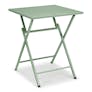 Nina Outdoor Folding Cafe Table - Khaki Green