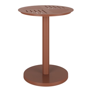 Anders Outdoor Side Table - Ochre Brown