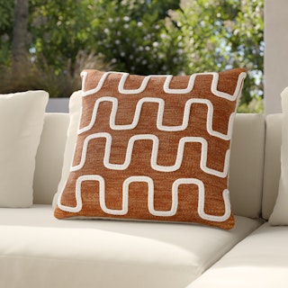 Jona Indoor/Outdoor Pillow - Autumn Russet