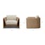 Willa Lounge Chair x Ottoman Bundle - Gallery View 1 of 6.