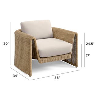 Willa Lounge Chair x Ottoman Bundle - Primary View 1 of 6 (Click To Zoom).
