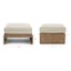 Willa Lounge Chair x Ottoman Bundle - Gallery View 1 of 6.
