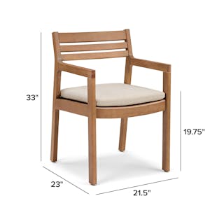 Elise Dining Table x Dining Chair Bundle - Primary View 1 of 9 (Click To Zoom).