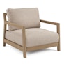 Elise 34" Outdoor Lounge Chair - Basket Beige