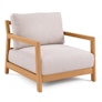 Elise 34" Outdoor Lounge Chair - Basket Beige