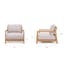 Elise Lounge Chair x Ottoman Bundle - Gallery View 1 of 6.