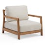 Elise 34" Outdoor Lounge Chair - Basket Beige