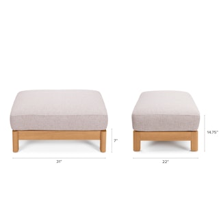 Elise Lounge Chair x Ottoman Bundle - Primary View 1 of 6 (Click To Zoom).