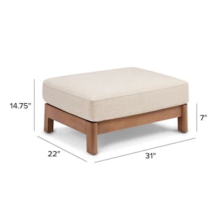 Elise Lounge Chair x Ottoman Bundle - Primary View 1 of 6 (Click To Zoom).