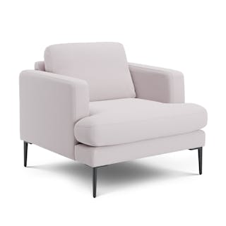 Cillian 36.5" Lounge Chair - Ratine Ivory