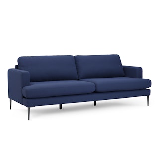 Cillian 87.5" Sofa - Ratine Navy