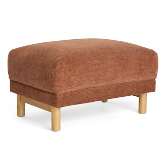 Nora 32" Ottoman - Hestia Caramel