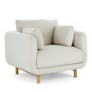 Nora 40.5" Lounge Chair - Savoy Ivory